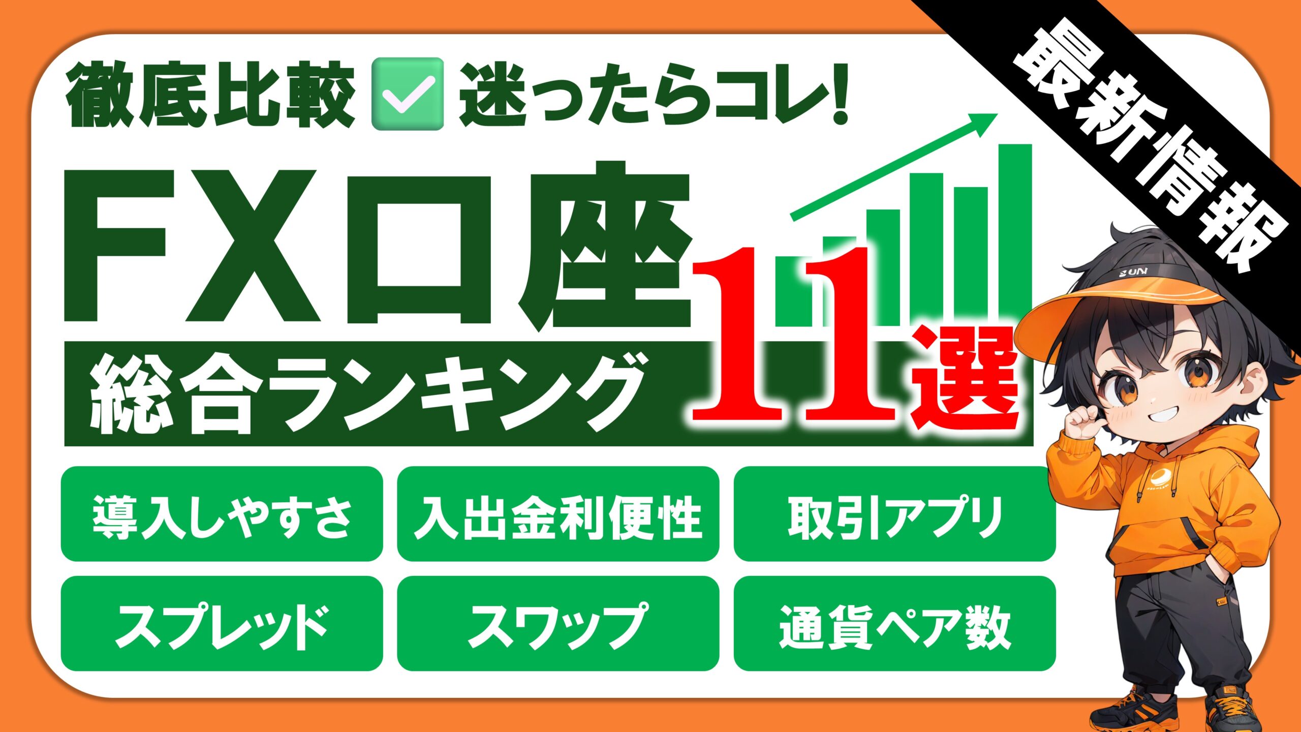 FXおすすめ口座 総合ランキング比較11選【2026年1月最新版】